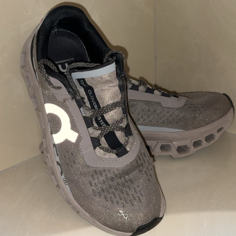 On Cloudmonster women’s athletic shoe